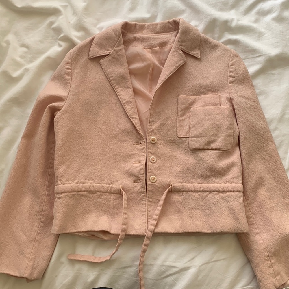 VINTAGE pink blazer